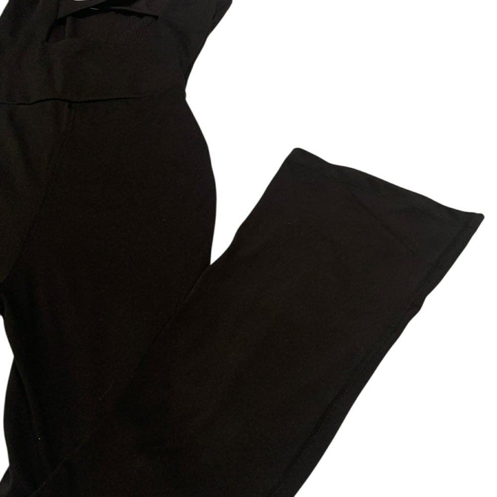 TIS Thrive Black Flare Jumpsuit Activewear Cutout L - Picture 4 of 7
